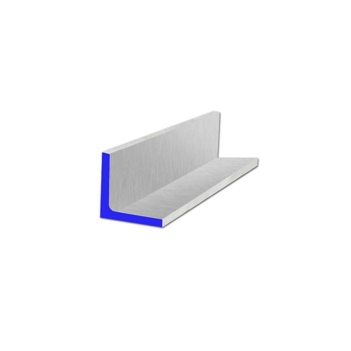 6063 Aluminum Angles - 1-1/4 Inch X 1-1/4 Inch X 1/8 Inch  16 Ft