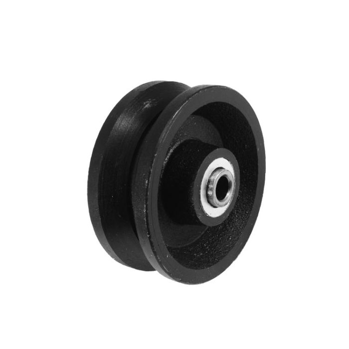 4” X 1-½” X 2” V-GROOVE WHEEL, 2.30 LBS