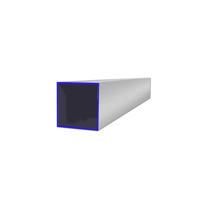 6061 Aluminum Square Tube - 1 Inch X 0.125