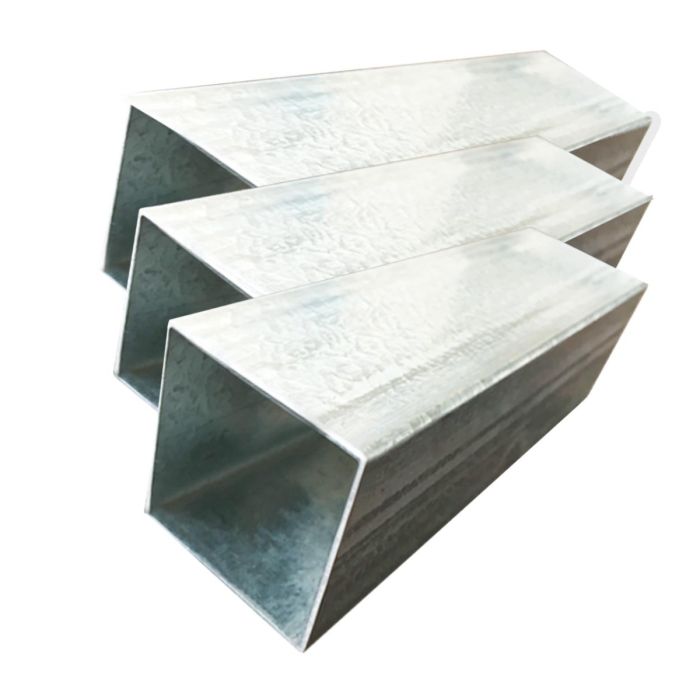 Galvanized Square Tube - 1-1/4 Inches X 16 Gauge