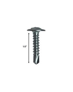 18 X ½” PAN HEAD SCREW, PHILLIPS MODIFIED TRUSS HEAD, SELF-DRILLING SCREWS, CR3+ ZINC PLATED