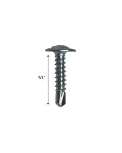 18 X ½” PAN HEAD SCREW, PHILLIPS MODIFIED TRUSS HEAD, SELF-DRILLING SCREWS, CR3+ ZINC PLATED