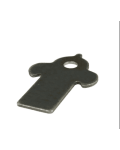 1” X 3” FLOWER WELDING TAB, THICKNESS: 1/8"