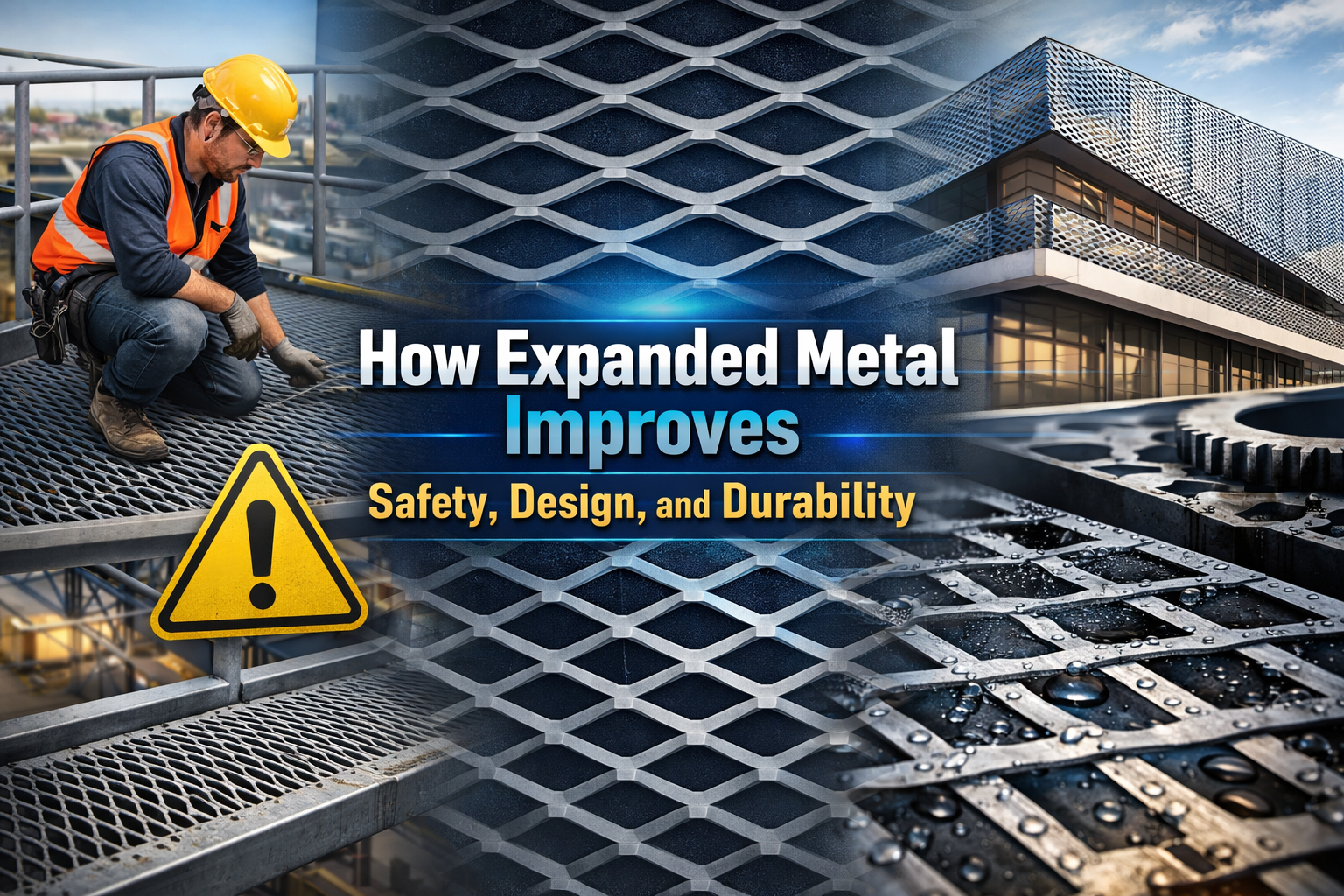 How Expanded Metal Improves Safety, Design, and Durability