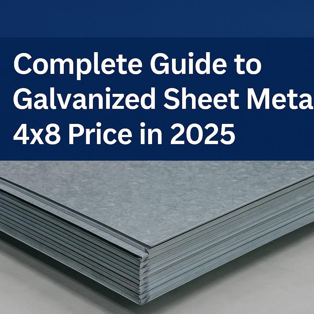 Complete Guide to Galvanized Sheet Metal 4x8 Price in 2025