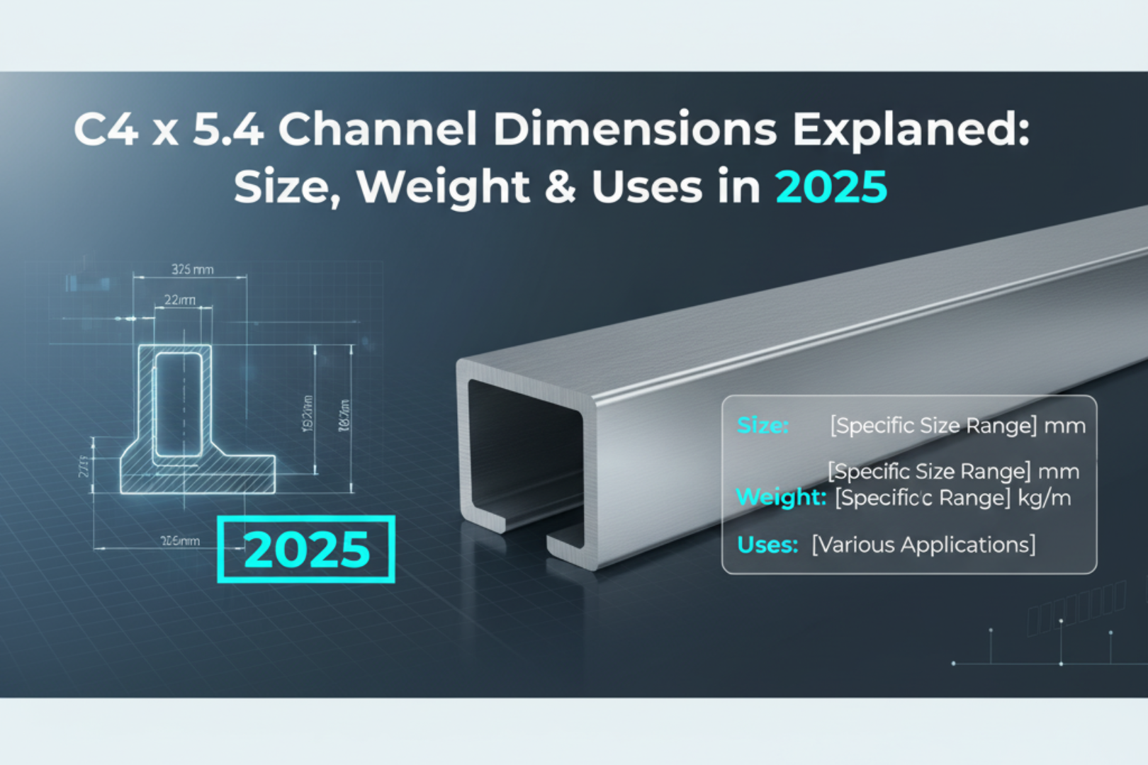 C4 x 5.4 Channel Dimensions Explained: Size, Weight & Uses in 2025