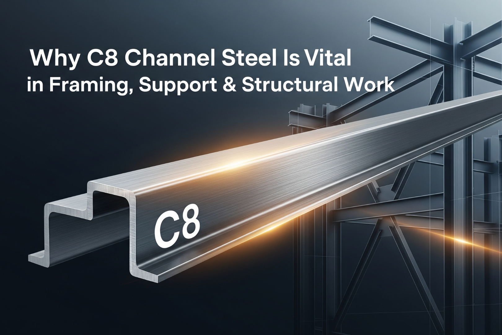 Why C8 Channel Steel Is Vital in Framing, Support & Structural Work