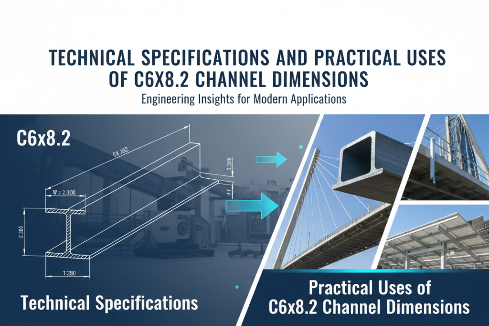 Technical Specifications and Practical Uses of C6x8.2 Channel Dimensions 
