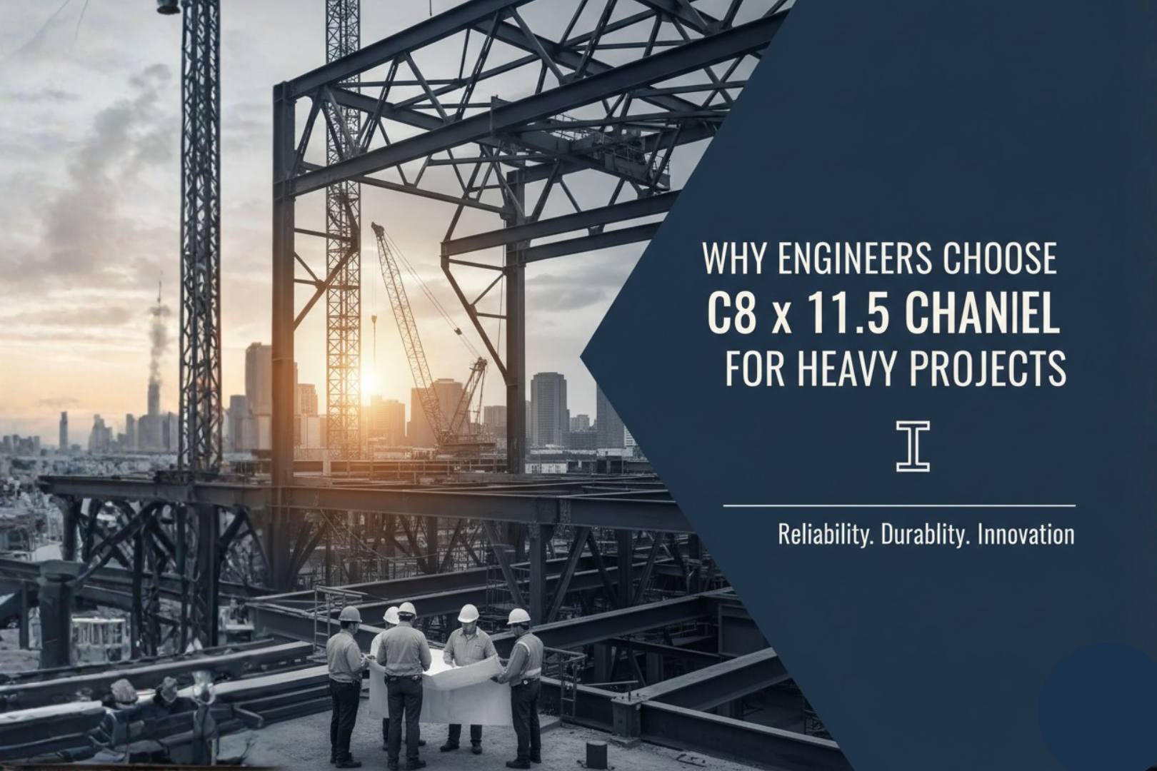 Why Engineers Choose C8 x 11.5 Channel for Heavy Projects