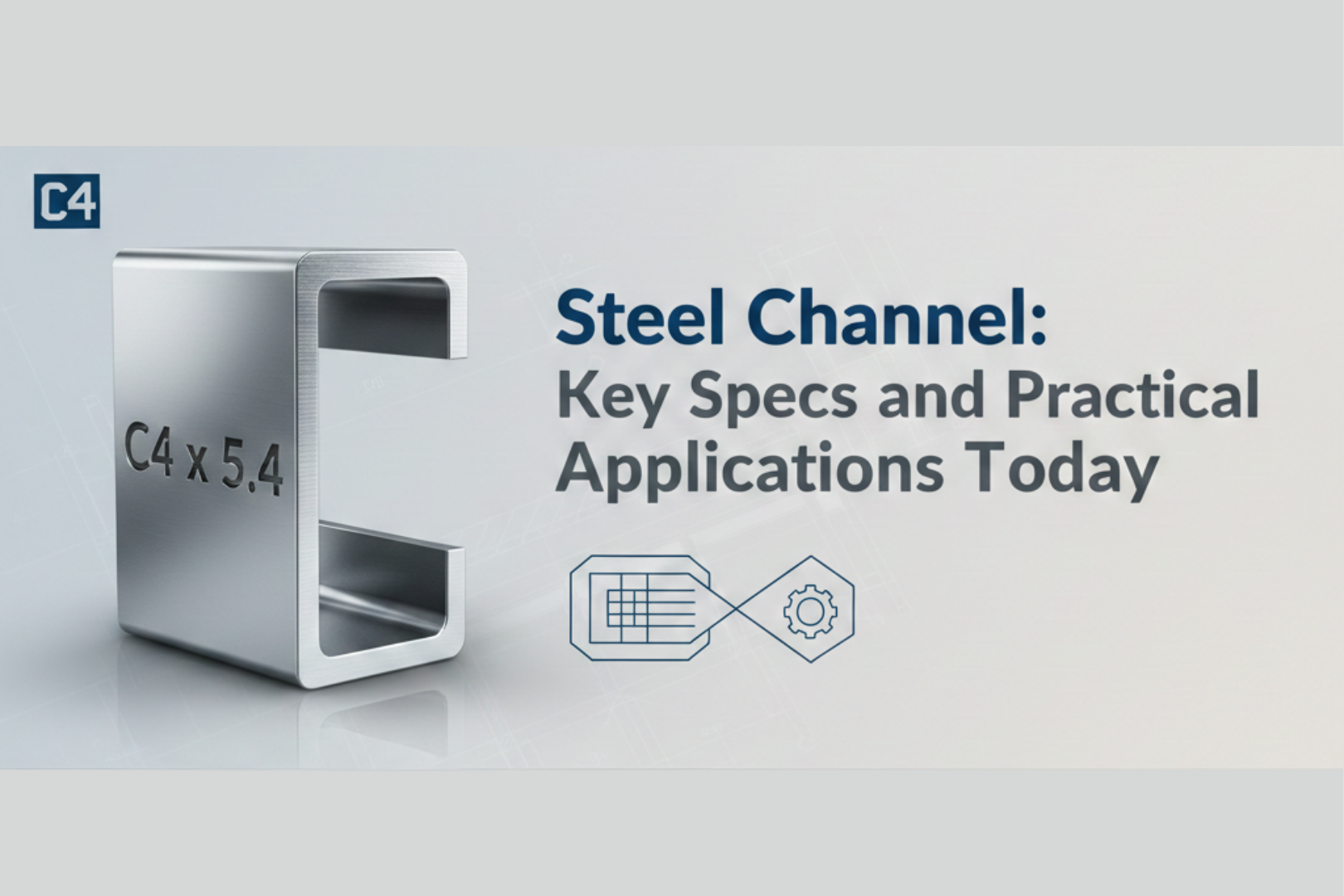 C4 x 5.4 Steel Channel: Key Specs and Practical Applications Today