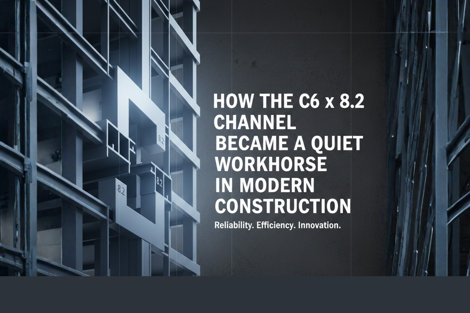 How The C6 x 8.2 Channel Became a Quiet Workhorse in Modern Construction