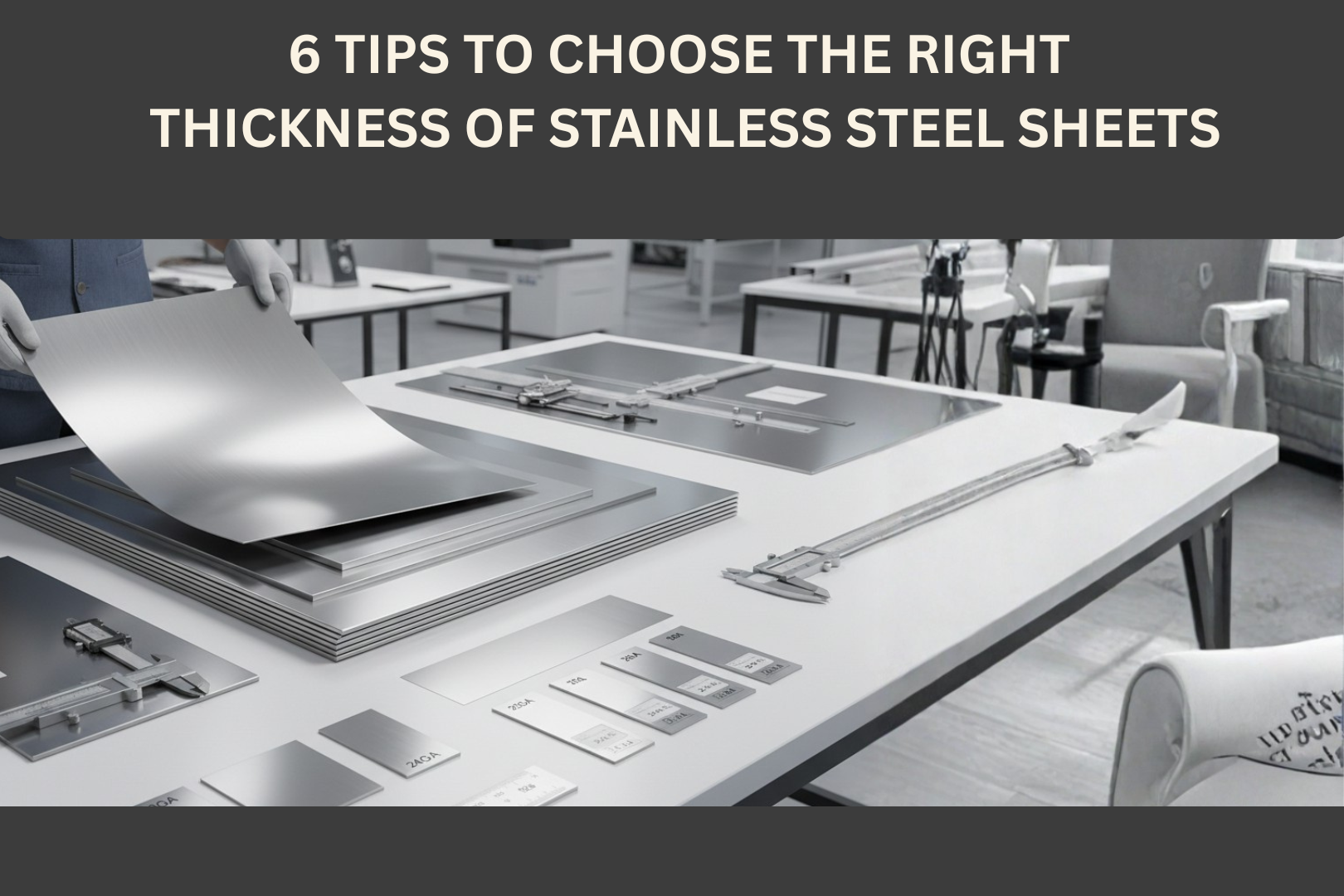 6 Tips to Choose the Right Thickness of Stainless Steel Sheets