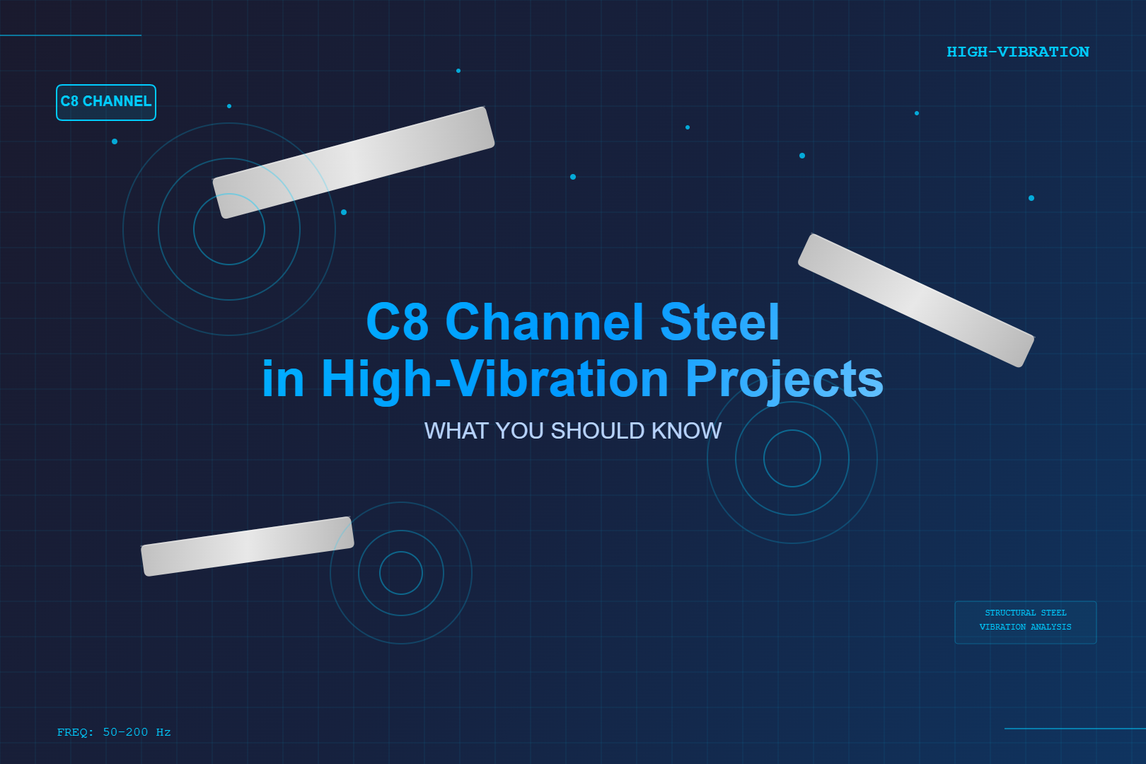 Using C8 Channel Steel in High-Vibration Projects—What You Should Know